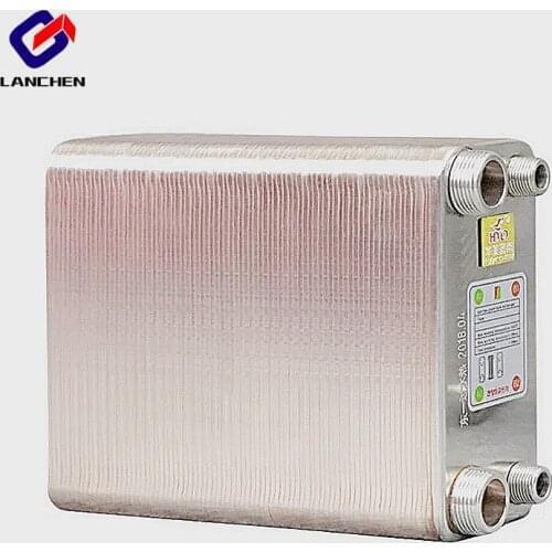 120 Plates stainless steel heat exchanger Brazed plate type water heater SUS304