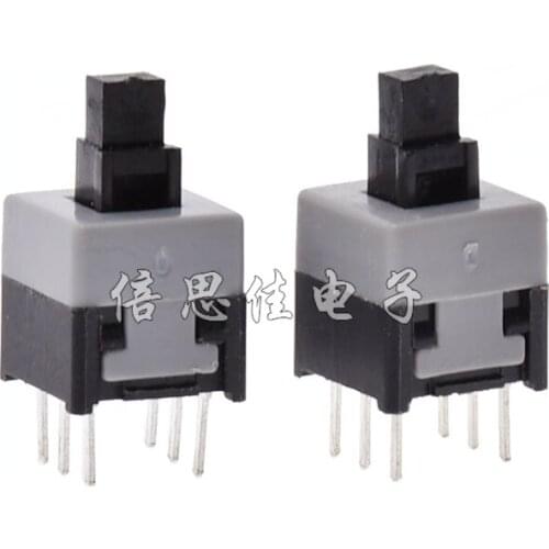 30pcs/No lock switch 8.5*8.5 Button switch Double row 6 Pin 8.5X8.5
