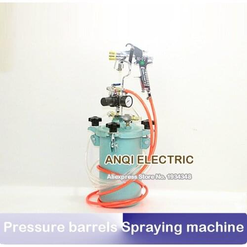 5L colorful paint gun the water-in-water Spray machine Paint pressure barrels Spraying tools