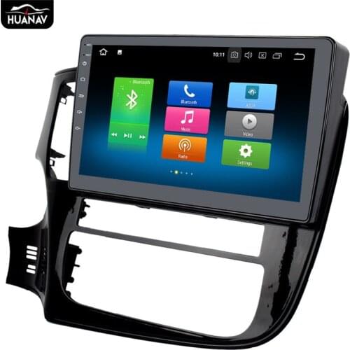 Android8.0 10.2" GPS Navigation Car DVD player for Mitsubishi Outlander 2014-2017 Auto radio multimedia screen player DSP Stereo