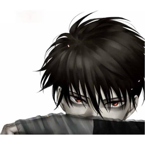 Personality Devils Line Waterproof Car Stickers Refrigerator Cartoon Decal Windshield Waterproof VAN Decoration Apply To Car