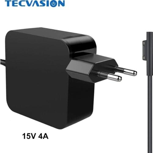 60W 15V 4A Portable for Laptop-Charger Microsoft Surface Pro 7 6 4 3 Surface Go Laptop 2 Surface Pro Surface Laptop Power Supply