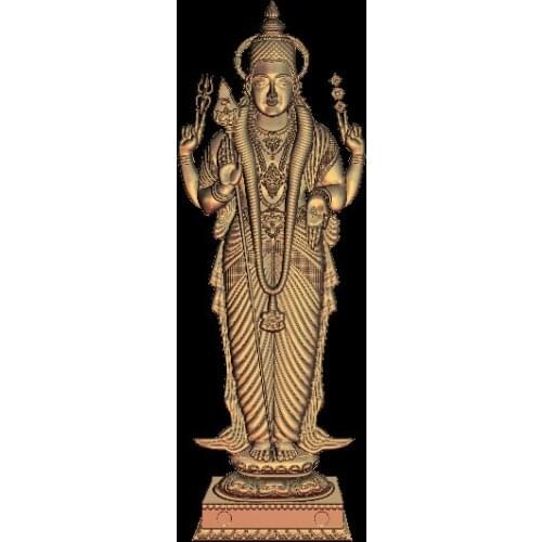 Four hands buddha 3D STL Model for CNC Router Engraver Carving Machine Relief Artcam aspire M67