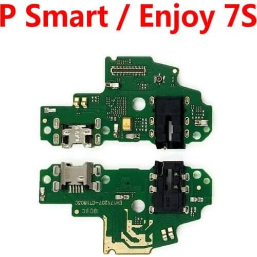 Charger Dock USB Charging Port Plug Connector Board Flex Cable Replacement Parts for Huawei P Smart / Enjoy 7S