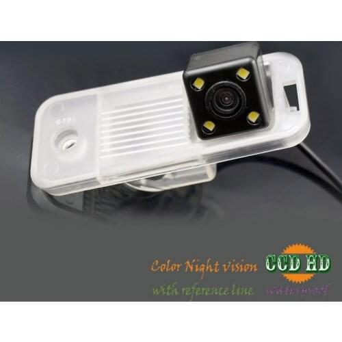 For 2015 Hyundai IX25 KIA CARENS 2013 car rear view reverse camera ccd with lEDS night vision waterproof wide angle mirror image