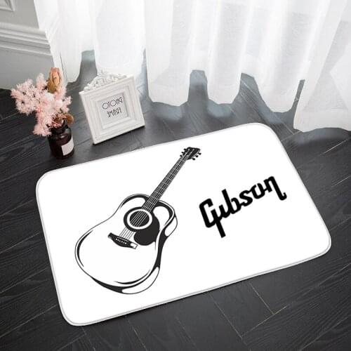 Musical Instrument Guitar Family Living Room Rug Entrance Door Mat Animal Rug Hall Carpets Non-slip Bathroom Floor Print Doormat