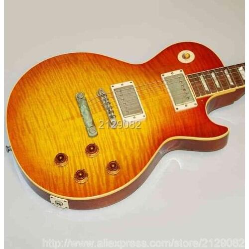 New 1959 Beauty Of The Burst Stanley Burst replica Cherry Electric Guitar