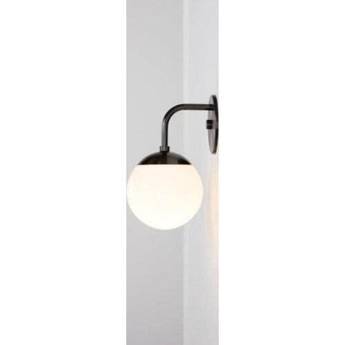 2019 new Nordic creative art living room small wall lamp bedside bedroom designer model room study wall lamp