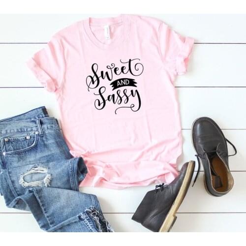 Skuggnas New Arrival Sweet Sassy T-shirt Birthday shirt Sassy Birthday Shirt Girls' Shirts Short Sleeve Fashion Tees Drop ship