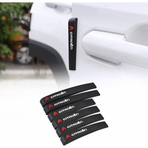 Rubber Car Door Protector Strip Car Door Bumper Edge Anti-collision Strip Sticker For Citroen C1 C2 C3 C4 C5 C6 C8 Picasso Cactu