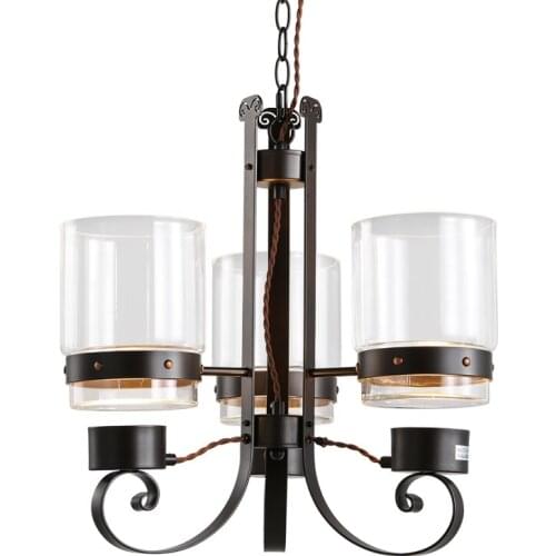 Style Loft Industrial Vintage Lamp Pendant Light Fixture LED Hanging Lamp Iron Pending Lighting Bedroom Lamparas Bar Hanglamp