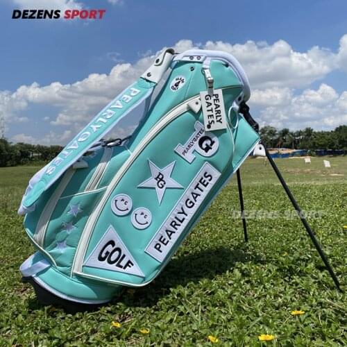 2021 New PG UNISEX Golf bag High quality Golf clubs bag sky blue in choice 9.5 inch Golf staff bag