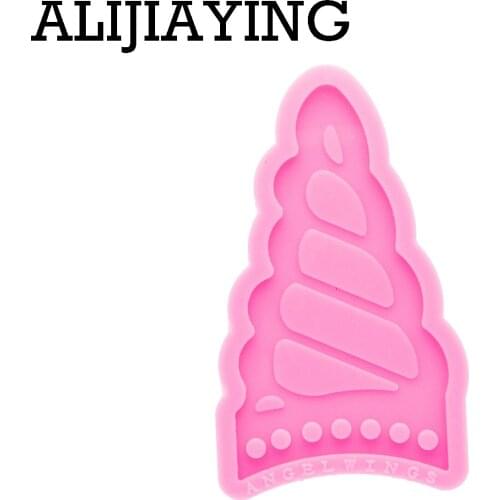DY0548 Super Glossy Unicorn headband decoration Silicone Mold Epoxy Craft Molds DIY Polymer Clay Resin Crafting Mould