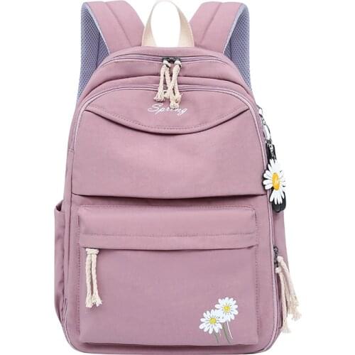 Large Capacity High Schoolbags Waterproof Nylon Women Backpack Female Girl Shoulder Bags Travel Bag Mochila 2021 New