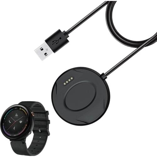 Smartwatch Dock Charger Adapter USB Fast Charging Cable for Amazfit Nexo Watch A1903 Sport Smart Wristwatch Charge Accessories