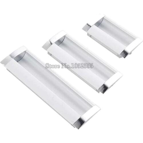 Hidden Handle 10PCS/lot Kitchen Cabinet Drawer Handles Modern Furniture Wardrobe Closet Knobs Cupboard Cabinet Knob Pulls