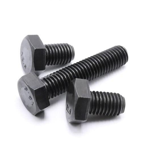 2pcs M16 12.9 level alloy steel Hex Allen bolt Hexagon Screw Mechanical screws Full tooth 25mm-70mm Length