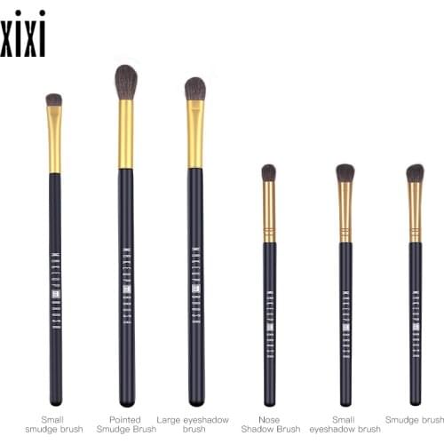 3-piece Short Brush Skin-friendly Makeup Brush Used For Eyebrows Eyelashes Eyes And Cheeks Makeup Non-irritating New Product