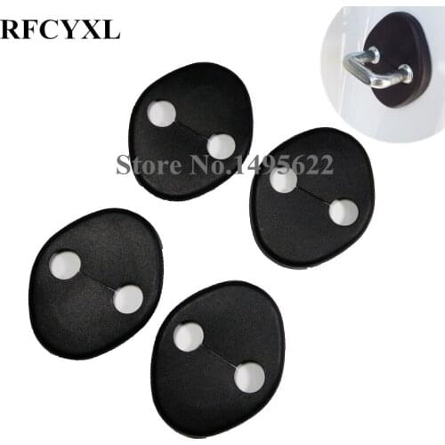 4pcs Car Door Lock Buckle Cover For KIA 2012 Sportage R Special Modified Lock Cover Car Styling Stickers Auto Accessories