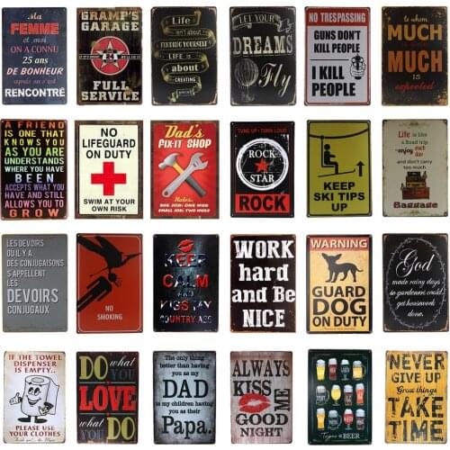 DL-warning tattoo Sign great garage or man cave sign