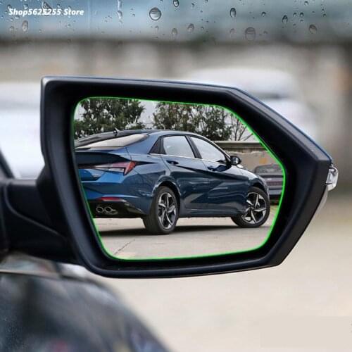 For Hyundai Elantra CN7 2021 2022 Accessories Car Rearview Mirror Rain-proof Reflector Waterproof Anti-fog Film Car Styling