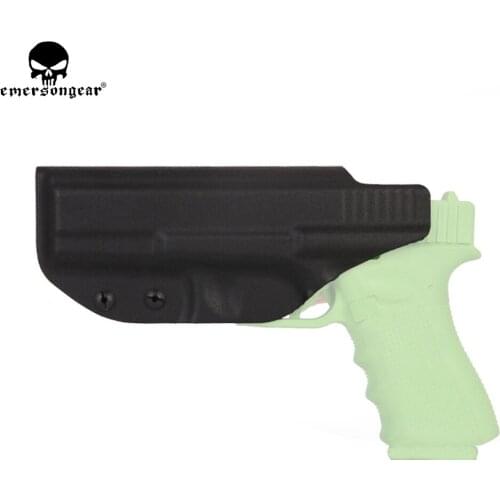 EMERSONGEAR Inside Waistband Concealed Holster Gun Clip Belt Pistol Airsoft Gun Hunting Accessories for Glock 17 21 23 25 27 29