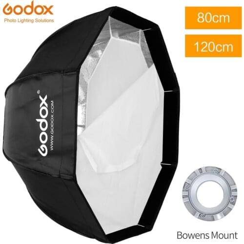 Godox SB-UE 80/120cm Portable Octagonal Softbox with Bowens Mount Flash Softbox for Portrait Product Fashion Photo Photography