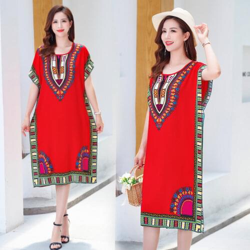 Summer Women Breathable V-neck Peacock Loose Housedress Home Bathing Robe Nightwear Long Gown