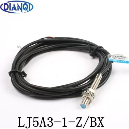 DIANQI Inductive Proximity Sensor,LJ5A3-1-Z/BX DC6-36V 3Wire NO NPN DC 200mA Proximity Switch sensor switch