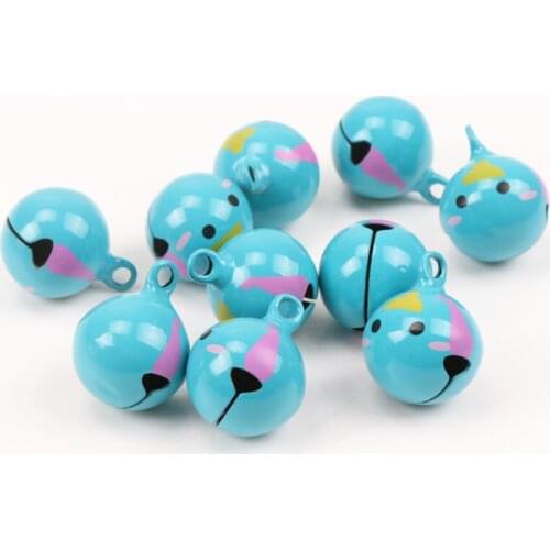 5pcs Jingle Bells Cute Water drop shape Ornament Metal Bell for Home Party Tree Pendant Decoration 27mm