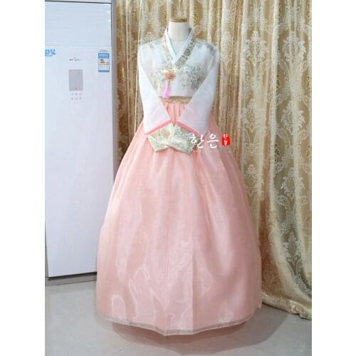 Korea Imported Fabric / New Improved Hanbok / Stage Hanbok / Fine Hanbok