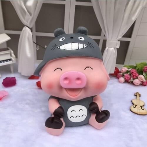 Creative Cute Cartoon Pig Piggy Bank Large Mcdullah Cat Pig Piggy Bank Childrens Day Gift Home Decoration Storage Box Coin Box
