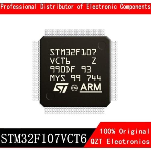 5pcs/lot new original STM32F107VCT6 STM32F107 LQFP100 microcontroller MCU In Stock