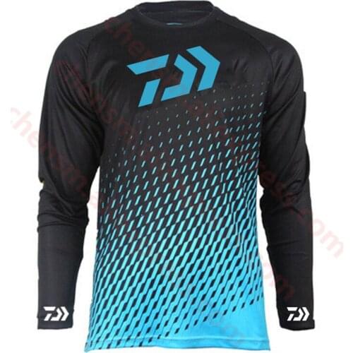 2022 DAIWA Men Fishing Clothing Ultrathin Long Sleeve Sunscreen Anti-uv Breathable Coat Summer Fishing Shirt Size XS-5XL Jacket