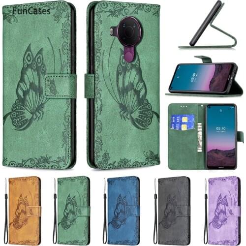 Newest Book Flip Phone Case For armor Nokia 3.4 Silicone Cell Cases sFor Nokia telefoon 5.4 1.4 Bags Carcaso New Dandelion Cover