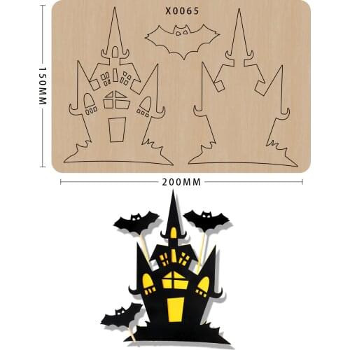 Scrapbook Wooden Cutting Die Making Decor Supplies Dies Template Suitable For Common Die-cutting Machines In The Market