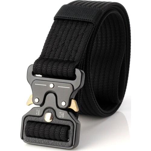 Heavy Duty Tactical Gear Belt Nylon Metal Buckle Swat Molle Padded Patrol Waist Belt Tactical Hunting Accessories