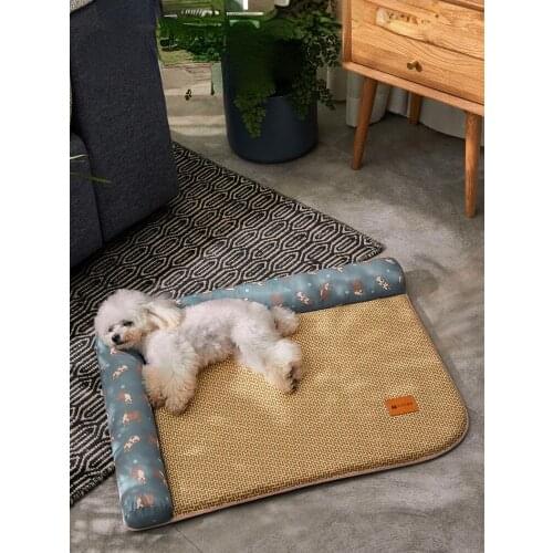 GY Kennel Four Seasons Universal Summer Dog Bed Small Dog Teddy Summer Cool Nest Cat Nest Summer Pet Dog Supplies