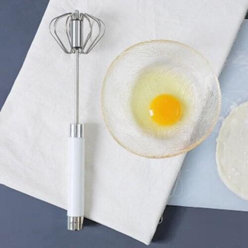 Stainless Steel Whisk Hand-held Whisk Mixing Hand Stick DIY Baking Supplies Kitchen Accessories