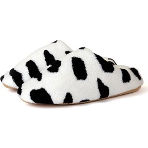 2021 Winter Woman Slippers Woman Shoes Soft Plush Indoor Home Furry Slippers Woman Warm Shoes For Bedroom Couple Winter Slippers