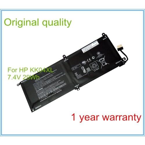 Free shipping New Original 7.4V 29Wh KK04XL Battery HSTNN-IB6E For x2 612 G1 Tablet 753703-005