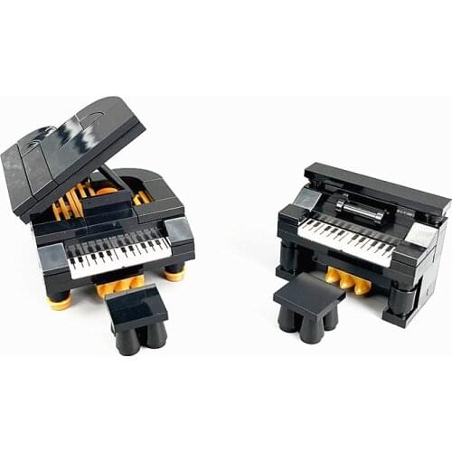 Locking City MOC Blocks Creator Bricks Piano TV Computer Fireplaces DIY Set Sale Building Blocks Toys for Children Gifts Bloques