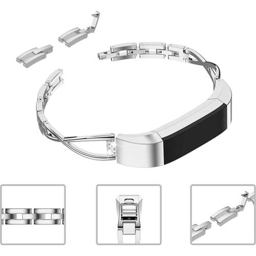 Fashion Watch Band X Shape Strap Bracelet For Fitbit Alta/Alta HR Smart Watch Accessories Replacement Wristband watchband belt