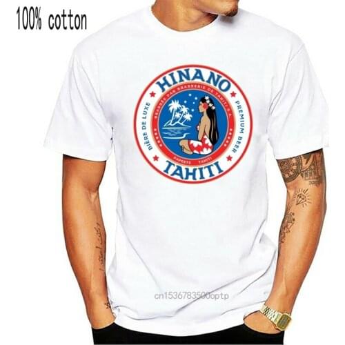 USA LOGO 2019 Hinano Tahiti Premium Beer mens t-shirt S - 3XL Black Men Women Unisex Fashion tshirt