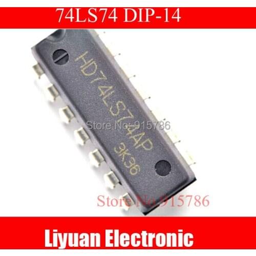 10pcs SN74LS74 HD74LS74Trigger 74LS74 DIP-14 Dual D flip-flop free shipping