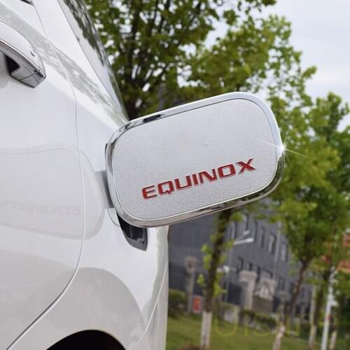 Special fuel tank cap decorative stickers stainless steel fuel tank stickers modified For Chevrolet Equinox 2017 2018 2019