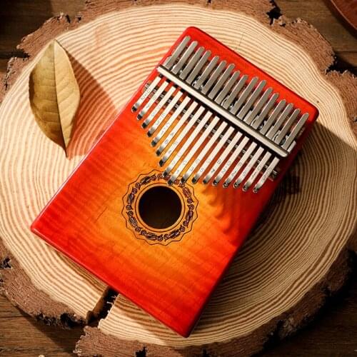 Hluru kalimba finger piano 17 keys thumb harp performance high quality kalimba