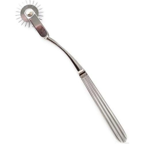 10pcs/Lot Deluxe Medical Diagnostic Hammer Pin Wheel BDSM Gear Roller Rolling Wartenberg Wheel Pinwheel Fetish Stimulate Sex Toy