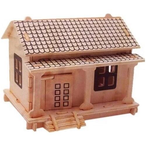 3D Wooden Puzzle-Home