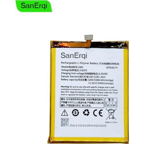 SanErqi GI03 Battery For Gigaset ME pure GS53-6 Batterie Bateria Accumulator AKKU 3300mAh Battery